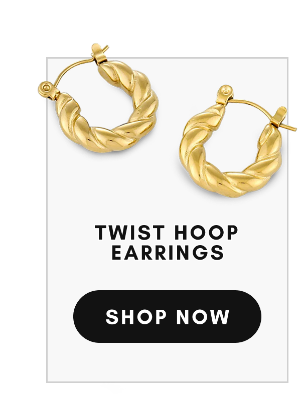 Twist Hoop Earrings