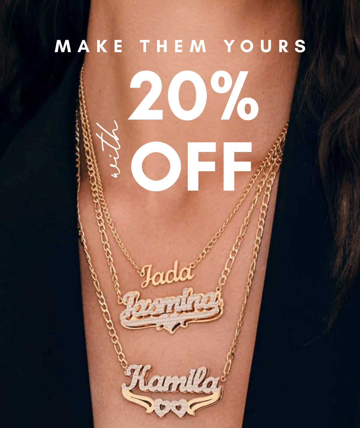 Make Them Yours With 20% Off