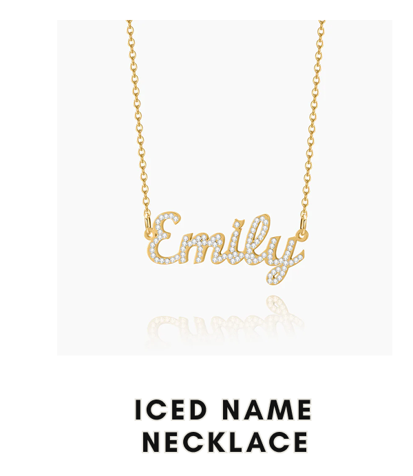 Iced Name Necklace