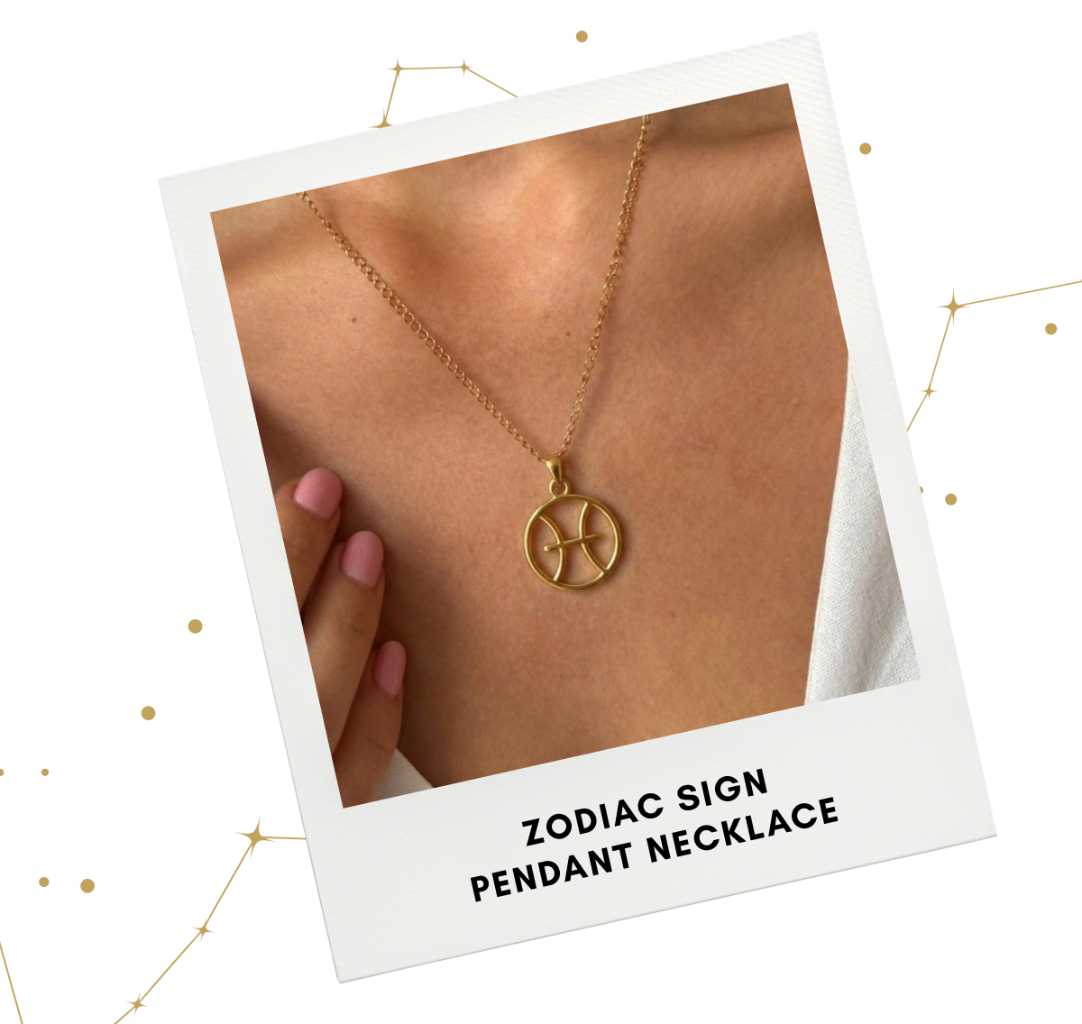 Zodiac Sign Pendant Necklace