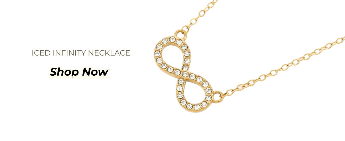 Iced Infinity Necklace