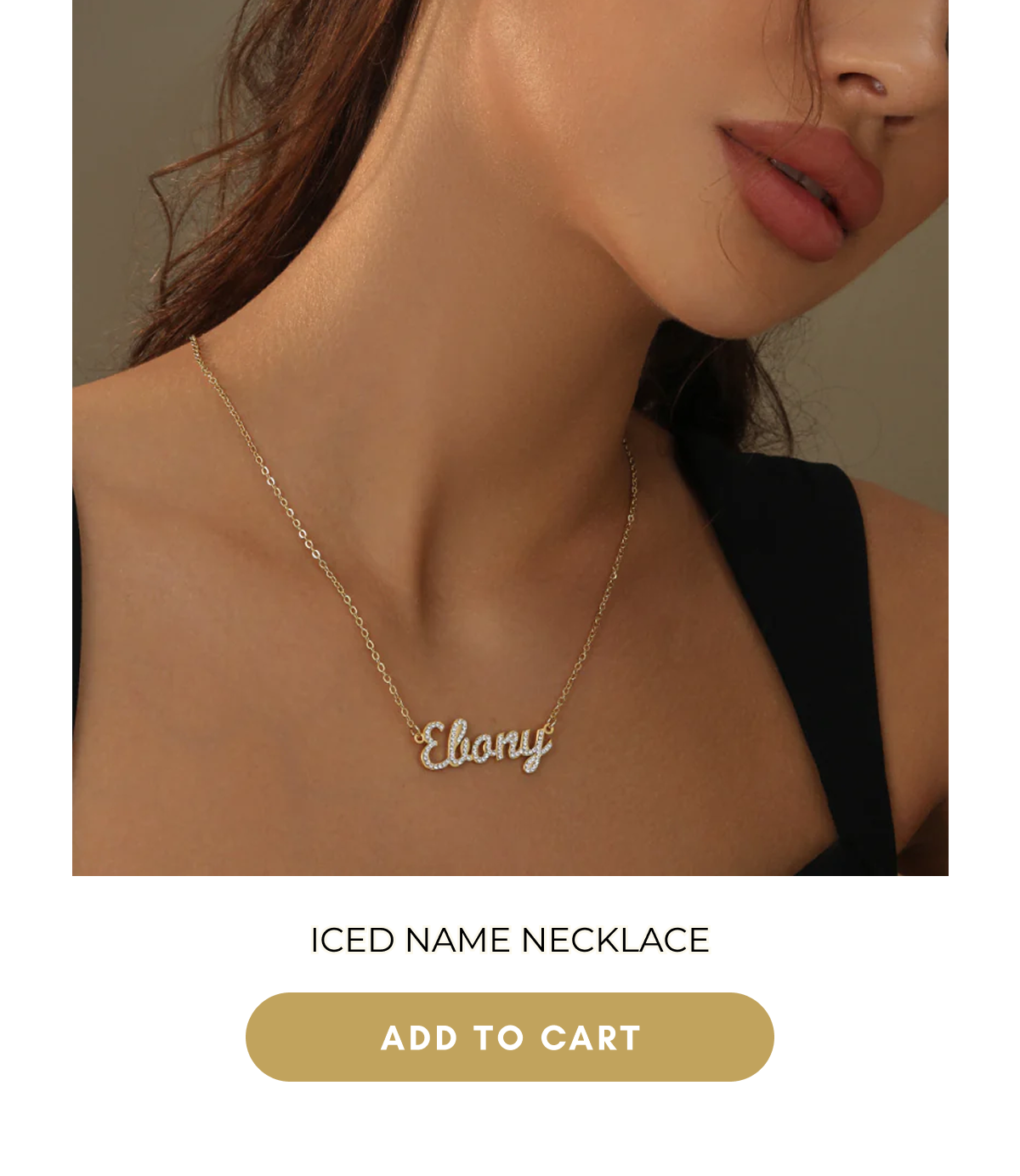 Iced Name Necklace