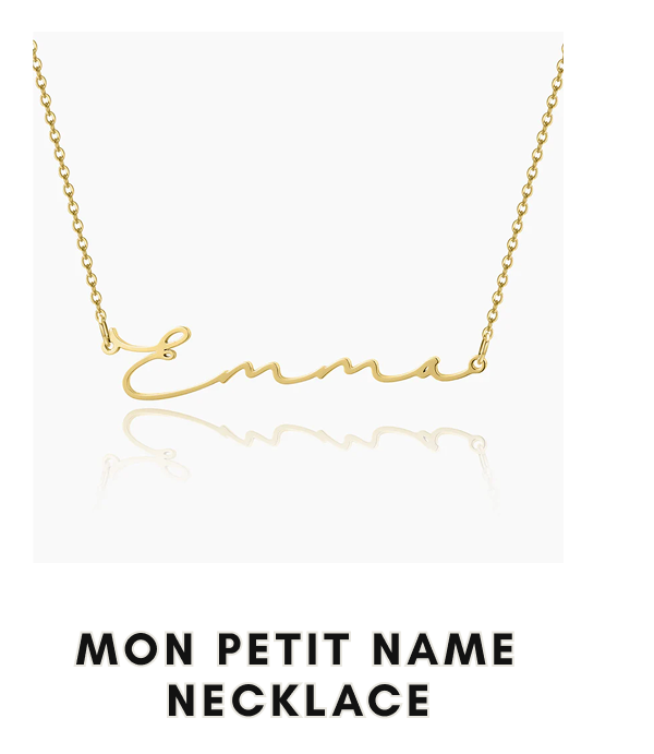 Mon Petit Name Necklace