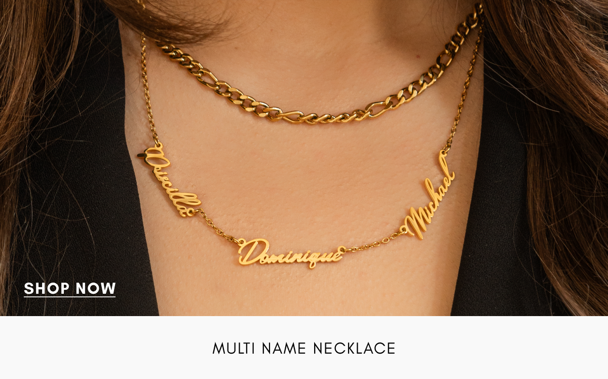 Multi Name Necklace