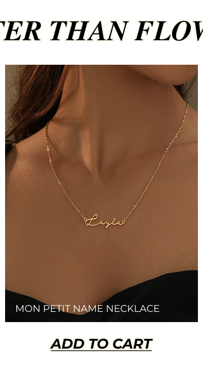 MON PETIT NAME NECKLACE
