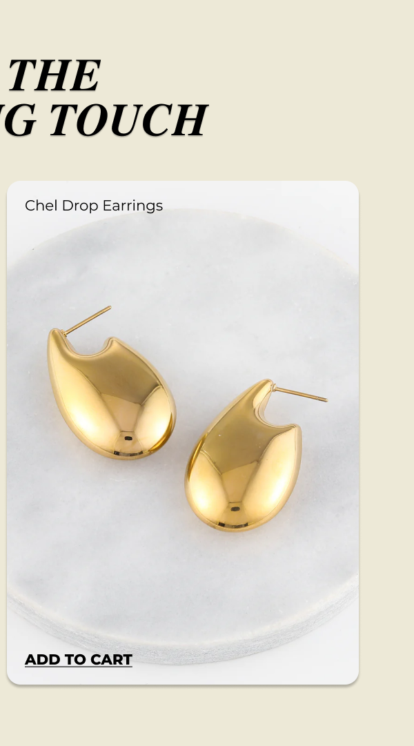 Chel Drop Earrings