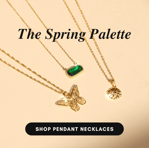 The Spring Palette. Shop Pendant Necklaces 