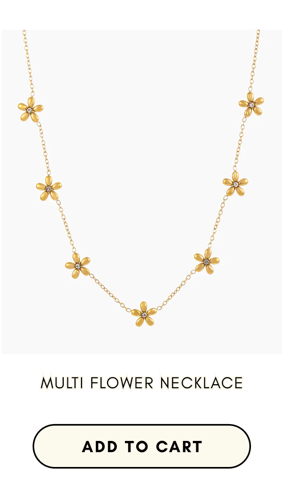 Multi Flower Necklace
