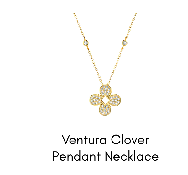 Ventura Clover Pendant Necklace
