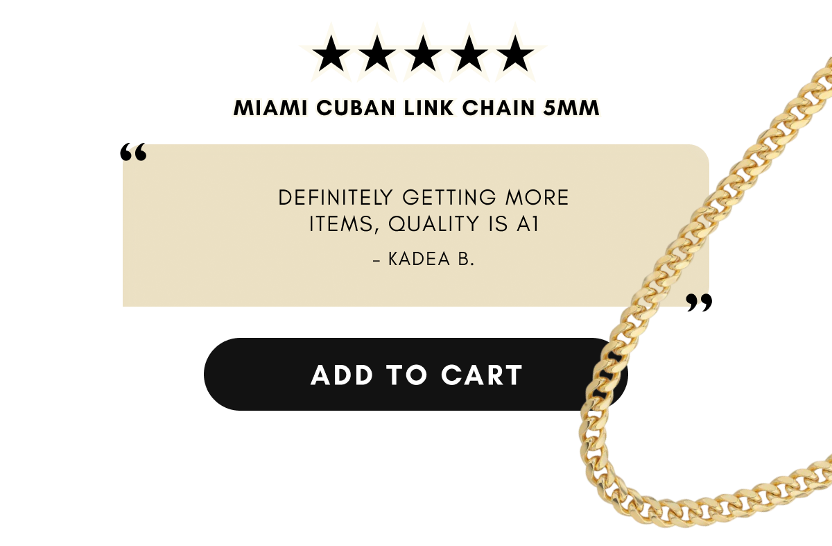 MIAMI CUBAN LINK CHAIN 5mm 
