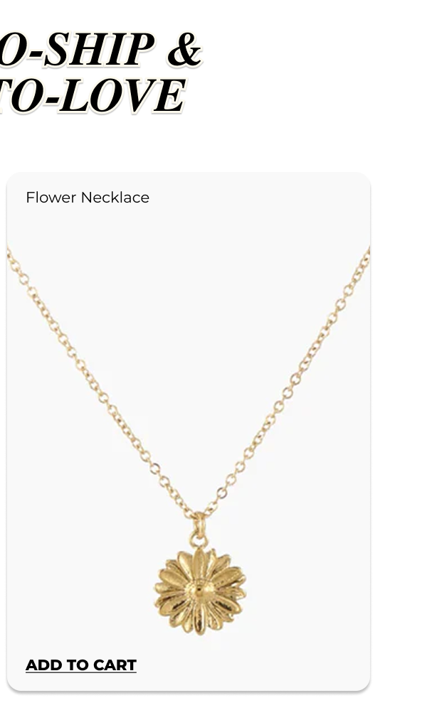 Flower Necklace