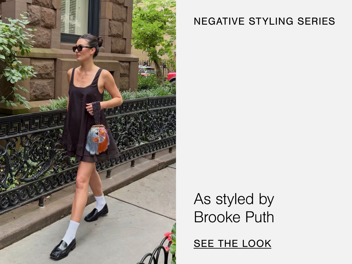 Negative's styling series featuring Brooke Puth. See the look. 