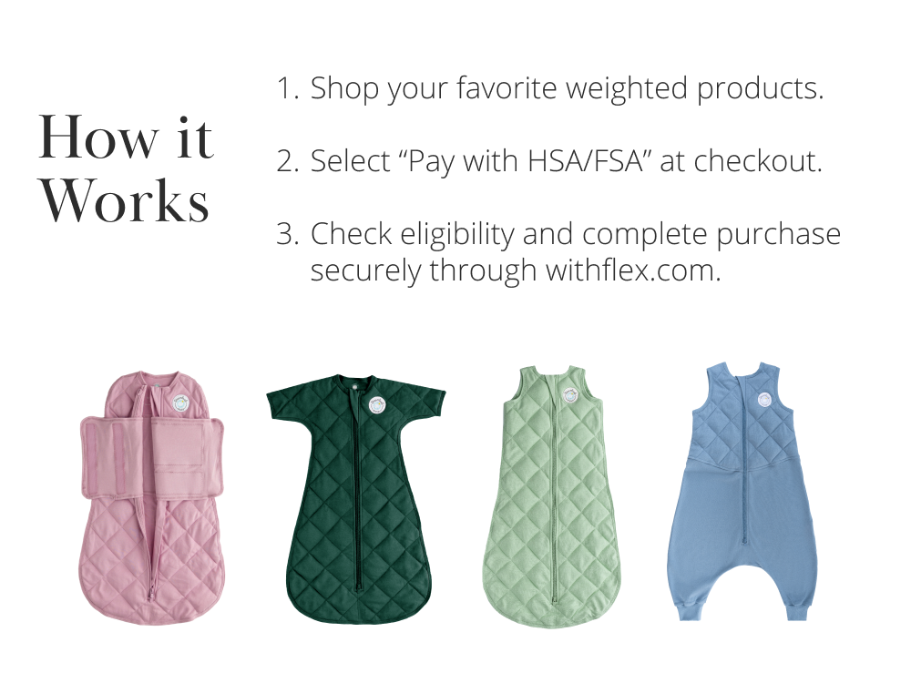 How it Works Shop your favorite weighted products.  Select "Pay with HSA/FSA" at checkout.  Check eligibility and complete purchase securely through withflex.com.