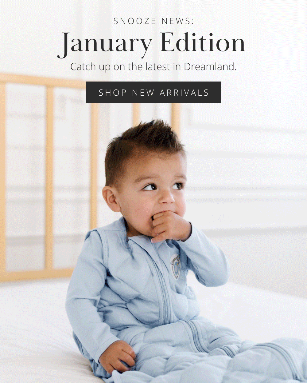 SNOOZE NEWS: January Edition Catch up on the latest in Dreamland. [SHOP NEW ARRIVALS]