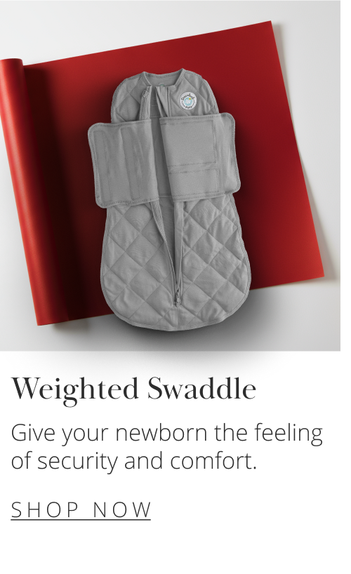 Weighted Swaddle Give your newborn the feeling of security and comfort.