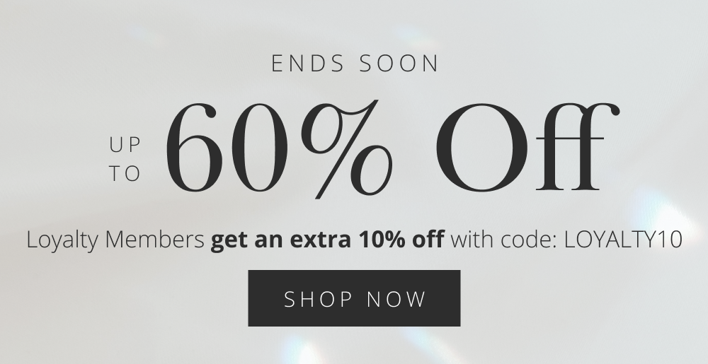EARLY ACCESS: UP TO 60% Off [SHOP THE SALE]