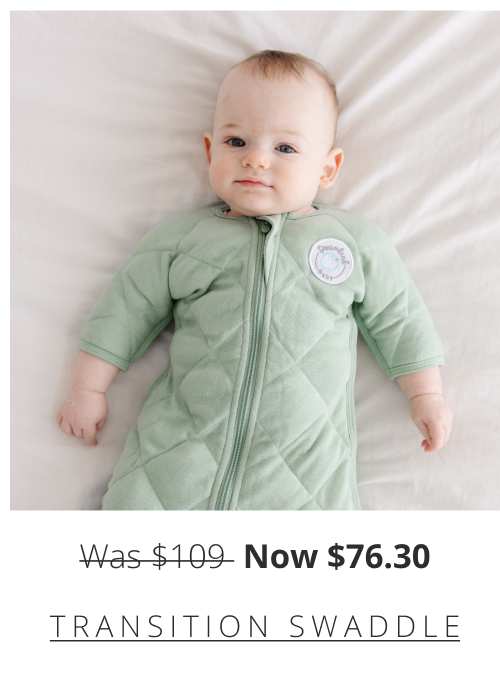 TRANSITION SWADDLE: Was $109 - Now $76.30