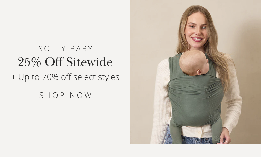 SOLLY BABY 25% Off Sitewide  Up to 70% off select styles
