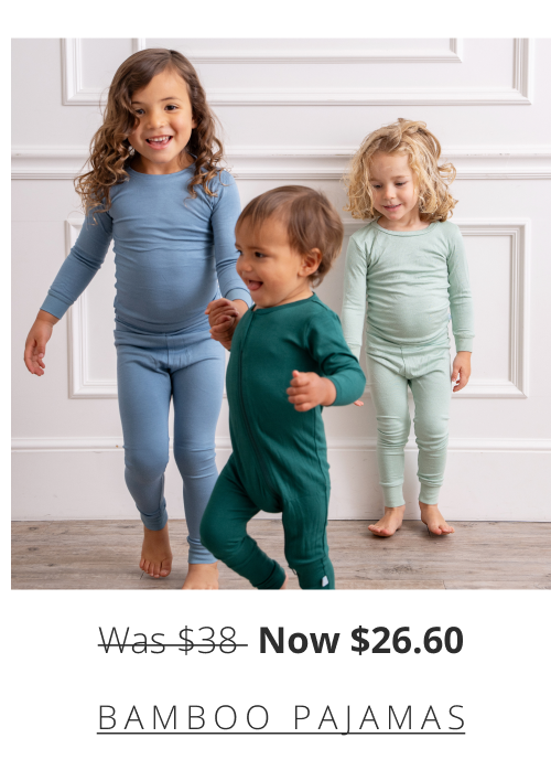 BAMBOO PAJAMAS: Was $38 - Now $26.60