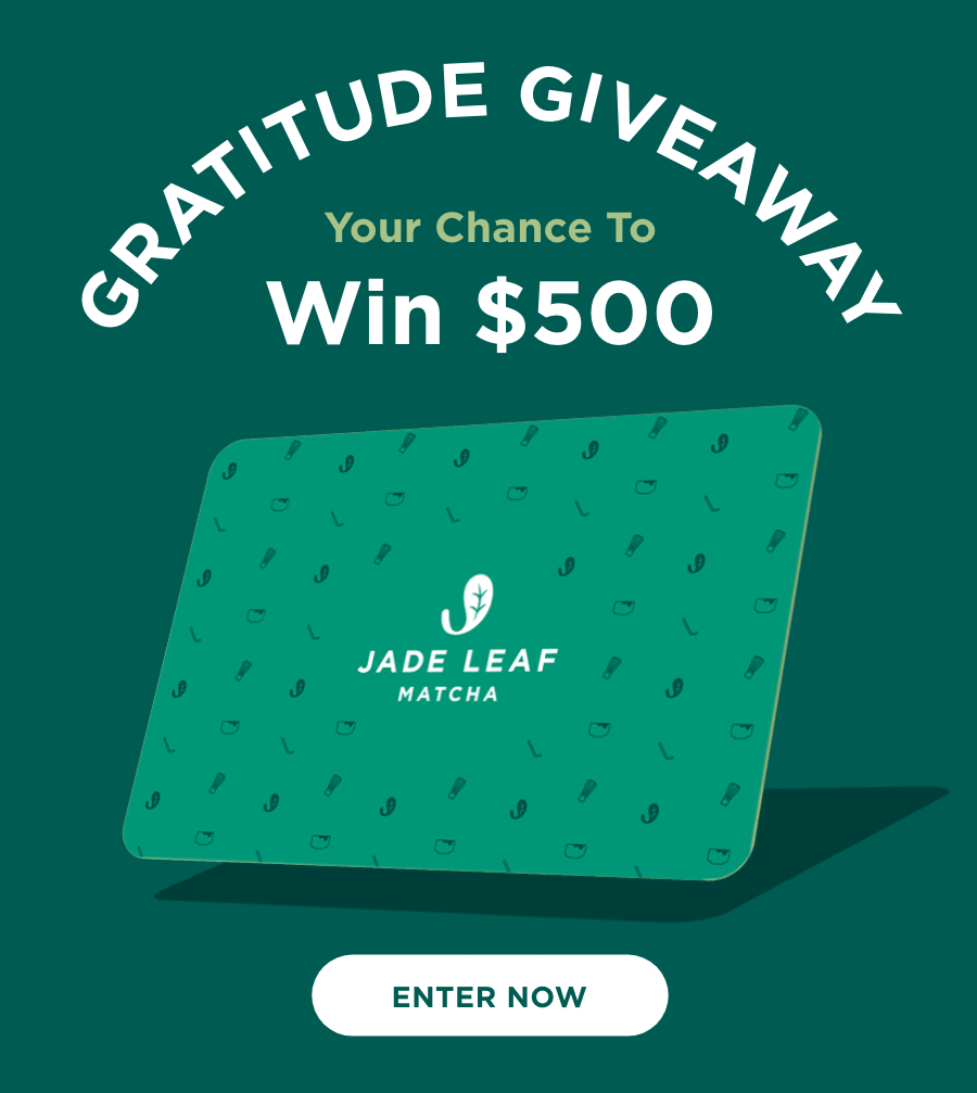 Our Biggest Giveaway is Here! 🎉 Jade Leaf Matcha