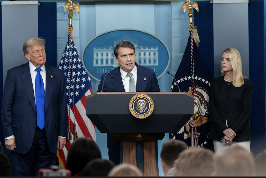 Trump, Blanche and Bondi