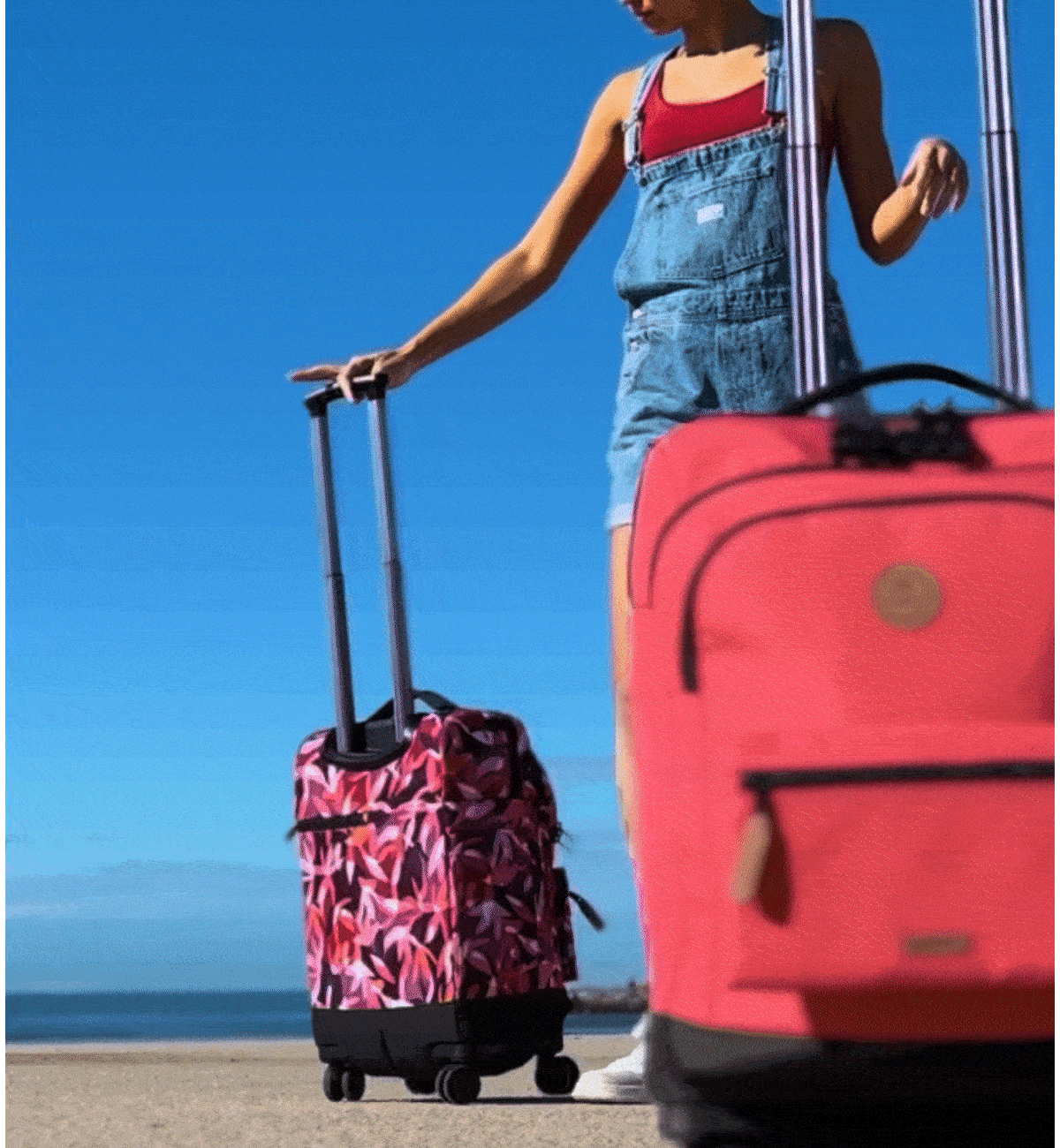 New: 4-Wheel Suitcases