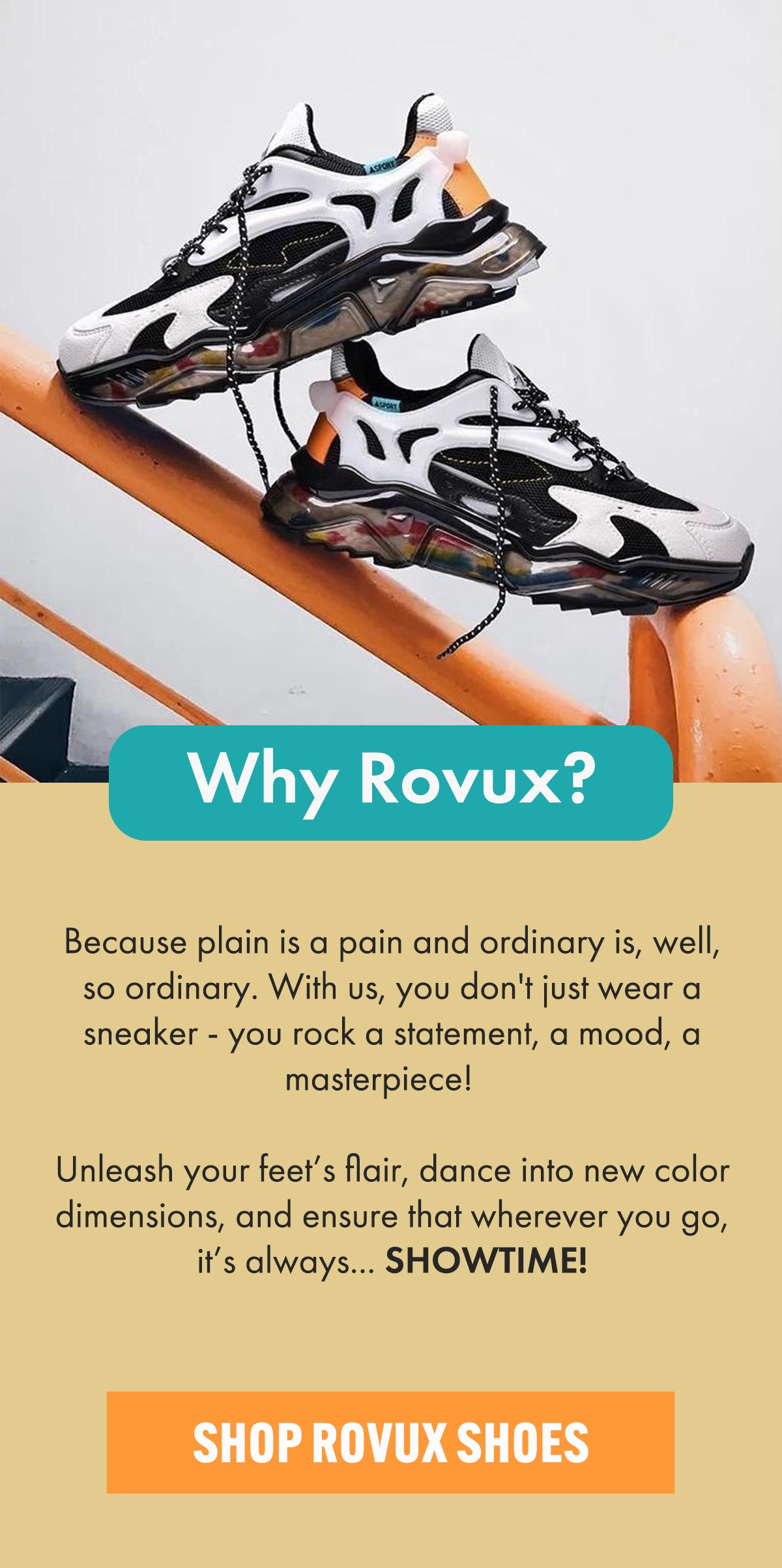 🔴🟡🟢 Sneaker Science Why Rovux Pops! Rovux Footwear