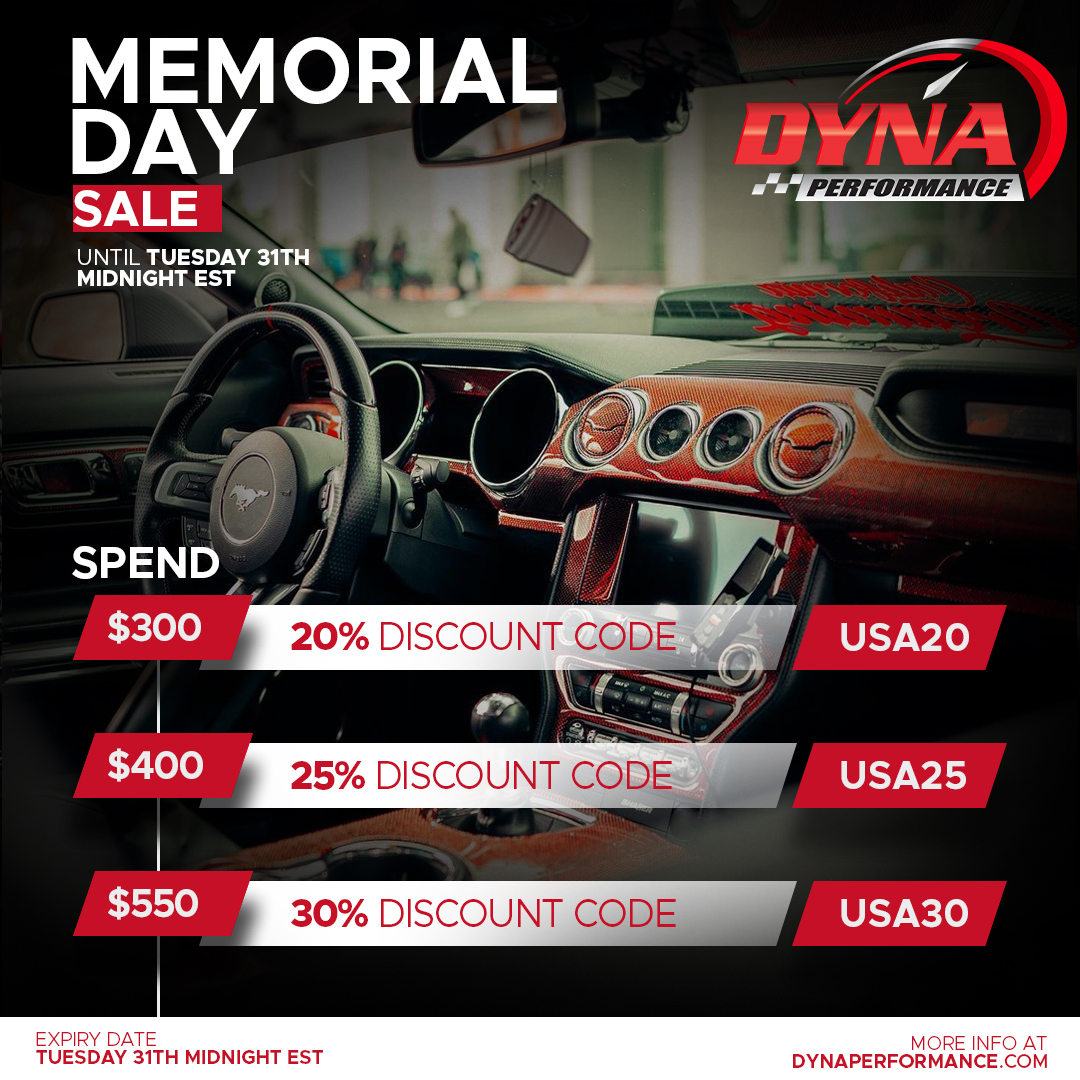 🇺🇸 Memorial Day Sale LAST CALL! Dyna Performance
