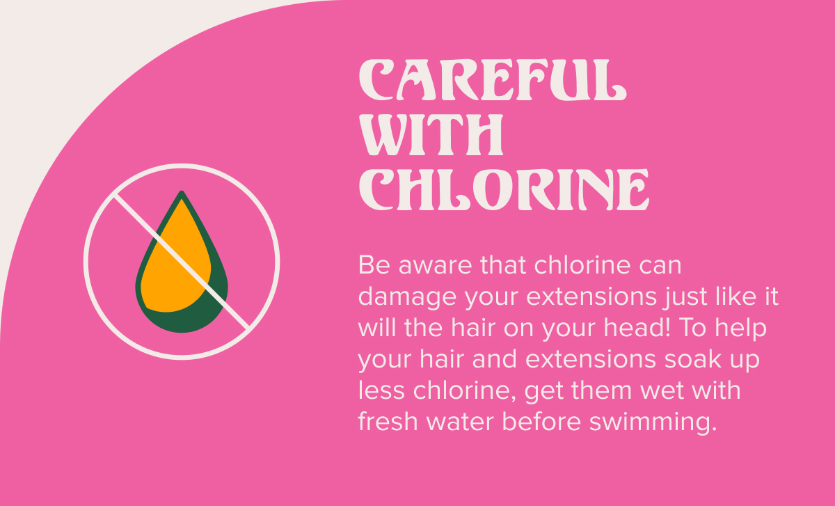 Can you swim in extensions? 💦 BFB HAIR