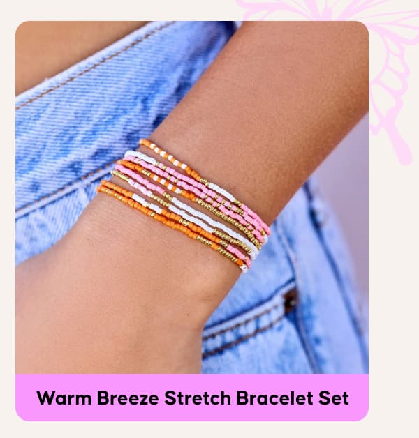 Warm Breeze Stretch Bracelet Set
