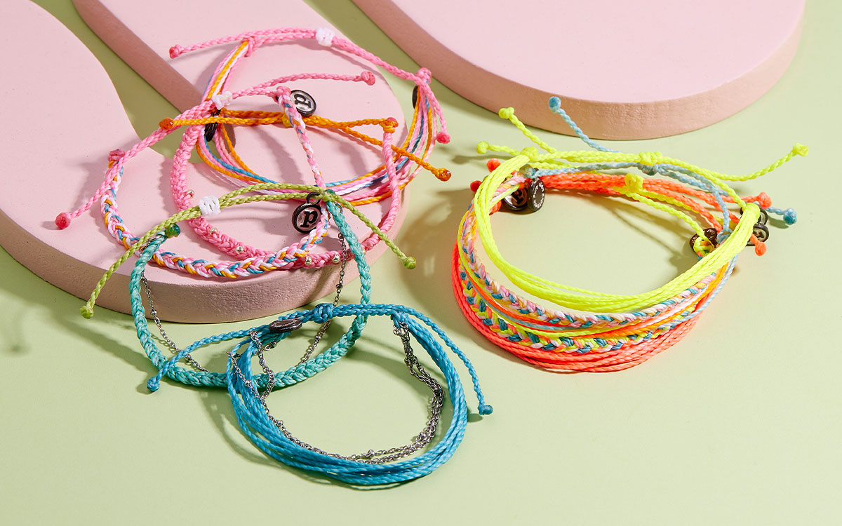 Snowfall Mini Braided Bracelet