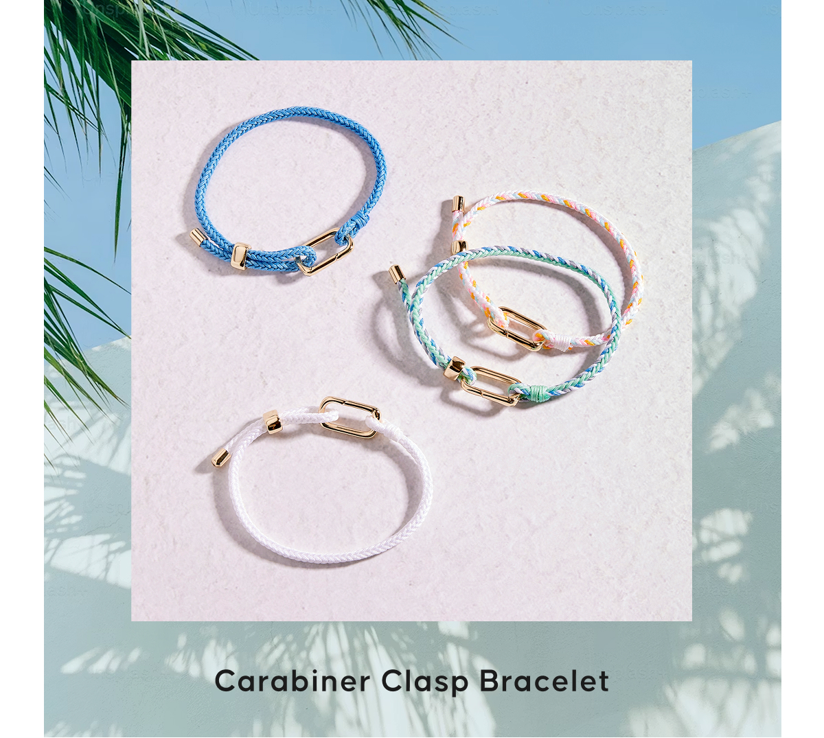 Carabiner Clasp Bracelet