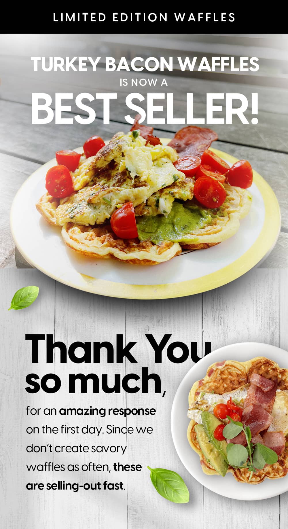 🔥NEW KetoFriendly Turkey Bacon Waffles🤤 Viking Waffles