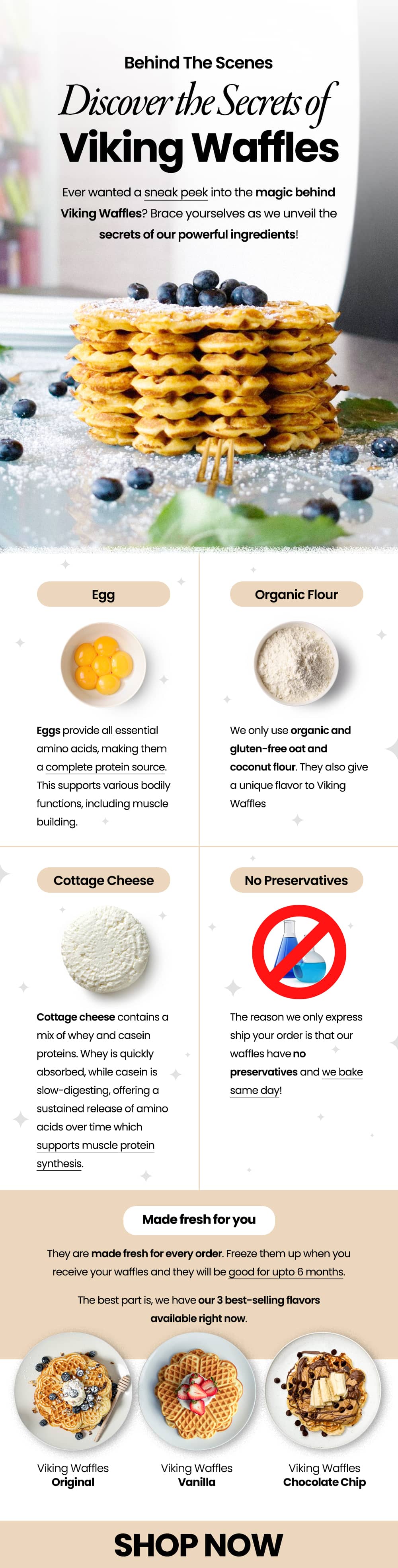 Viking Waffles Secrets inside 🤫 💯💪 Viking Waffles