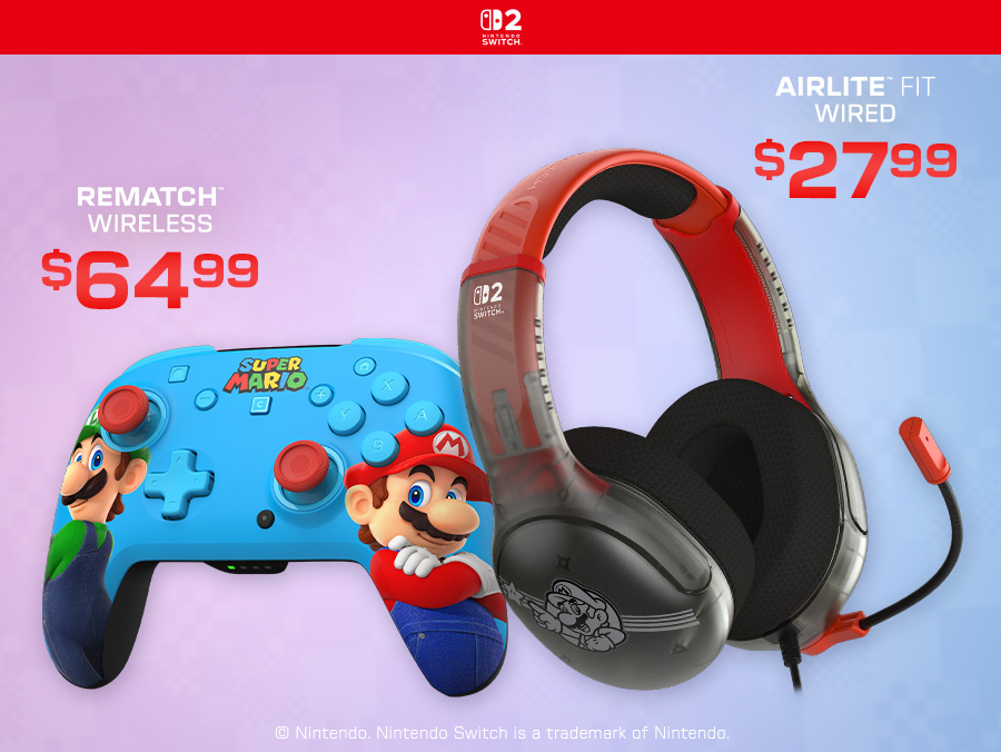 Rematch Mario/Luigi & Airlite Fit Mario Star