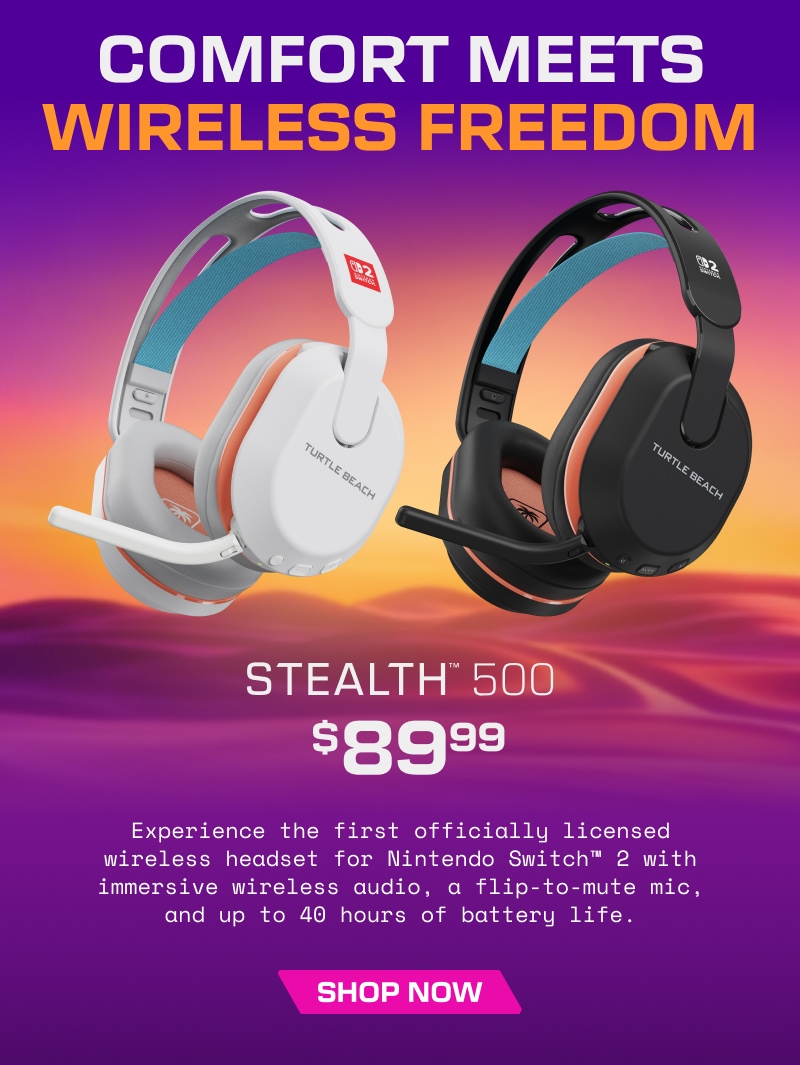 Now Available: Stealth™ 500 for Nintendo Switch™ 2