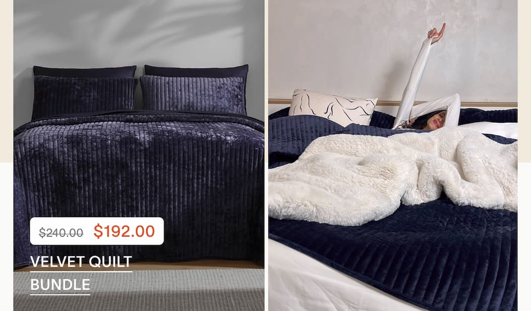 Velvet Quilt Bundle