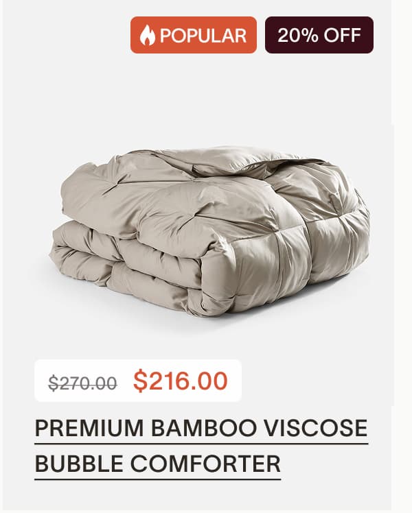 Premium Bamboo Viscose Bubble Comforter