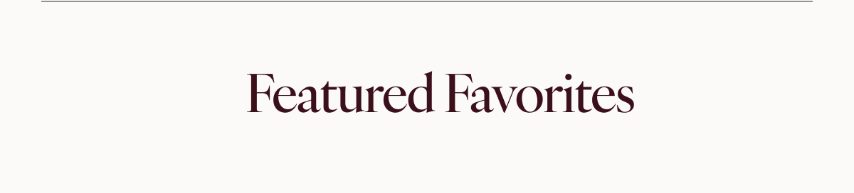 Featured Favorites