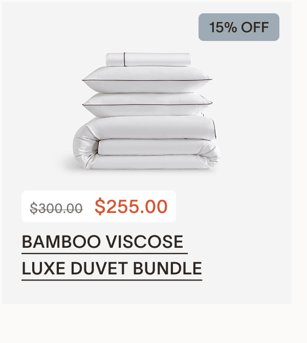 Bamboo Viscose Luxe Duvet Bundle