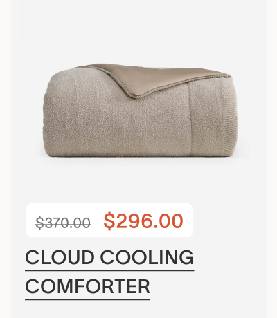 Cloud Cooling Comforter