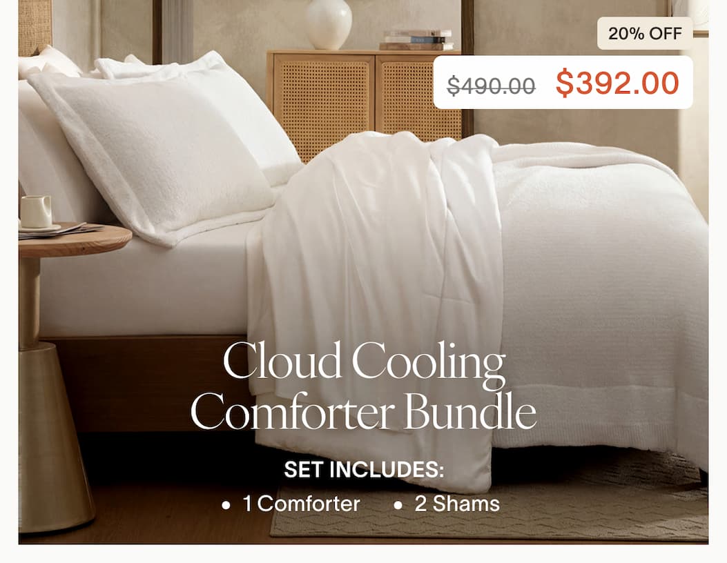 Cloud Cooling Comforter Bundle