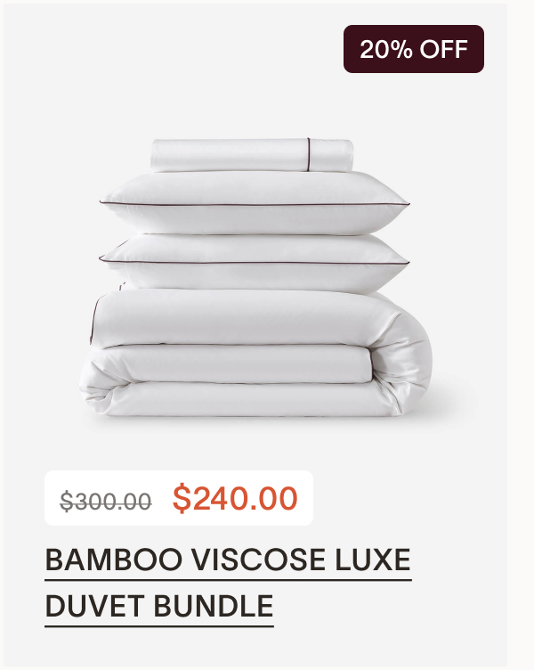 Bamboo Viscose Luxe Duvet Bundle