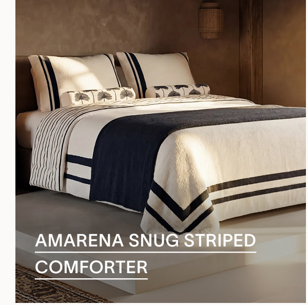 Amarena Snug Striped Comforter
