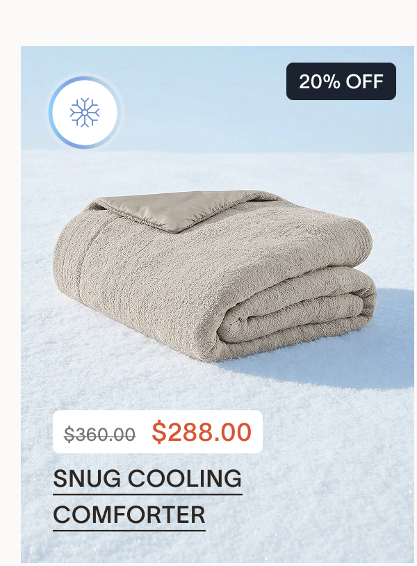 Snug Cooling Comforter