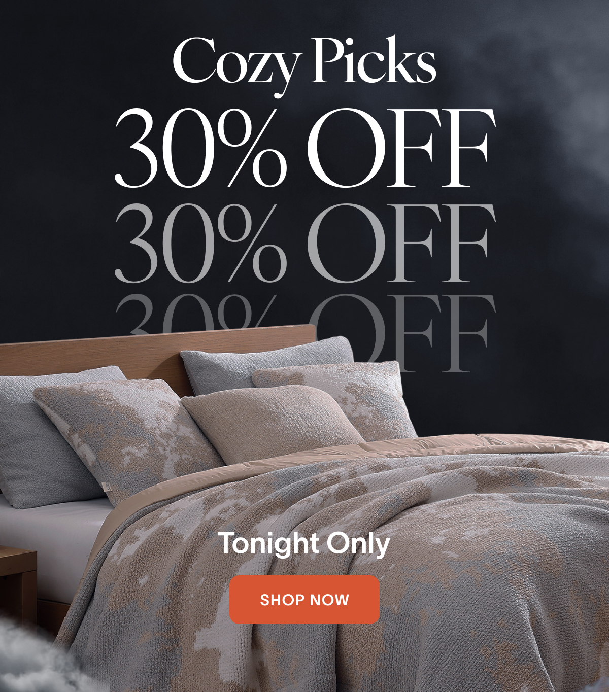 Selected items 30% OFF. SHOP NOW