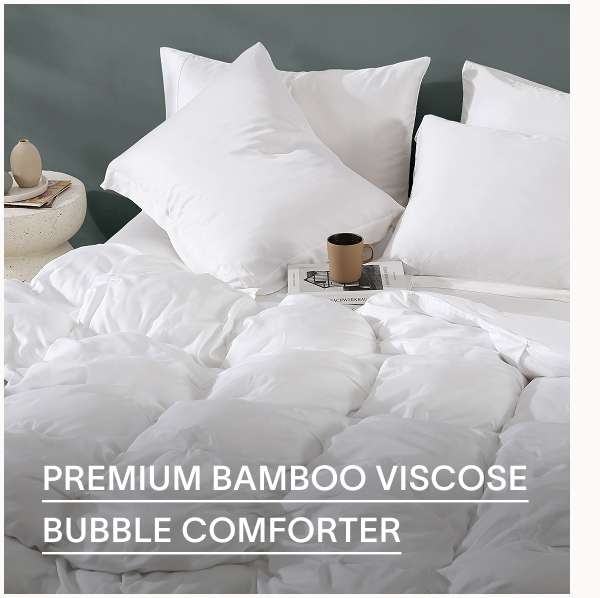Premium Bamboo Viscose Bubble Comforter