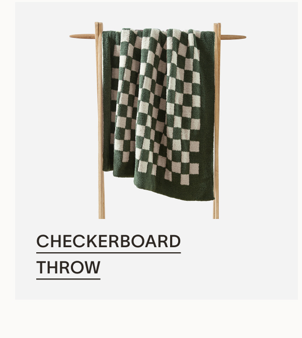 Checkerboard Throw