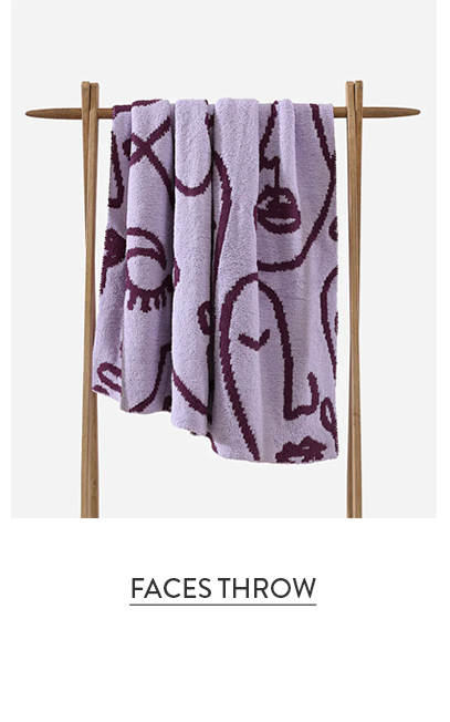 Faces Throw