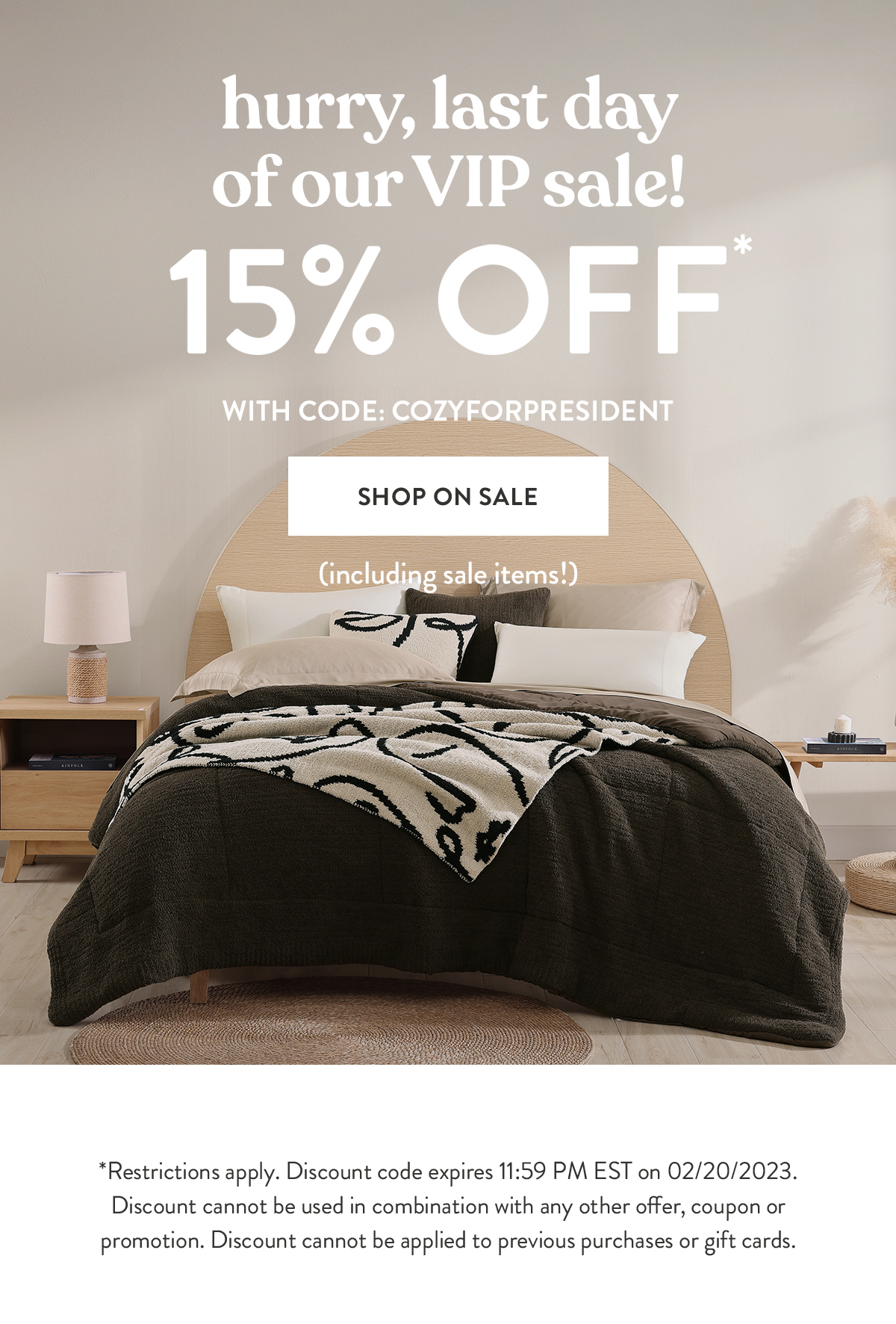 presidents' day sale